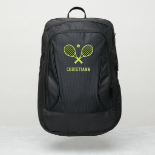 Personalized Name Tennis Player Port Authority® Backpack