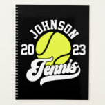 Personalized NAME Tennis Player Racket Ball Court Planner<br><div class="desc">Personalized ADD NAME Tennis Player Racket Ball Court design - Customize with your Name or Custom Text!</div>