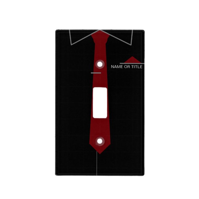 Personalized Name Text Funny Light Switch Cover (Front)