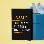 Personalized Name The Man The Myth The Legend