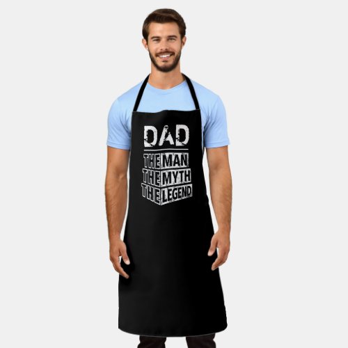 Personalized Name The Man The Myth The Legend Apron