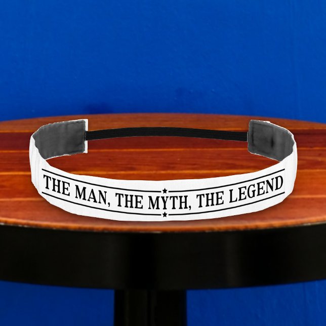 Personalized Name The Man The Myth The Legend Athletic Headband (Creator Uploaded)