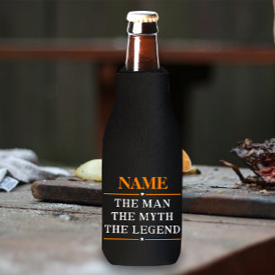 Personalized Name The Man The Myth The Legend Bottle Cooler