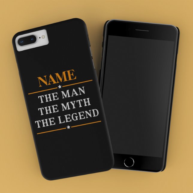 Personalized Name The Man The Myth The Legend Case-Mate iPhone Case (Creator Uploaded)