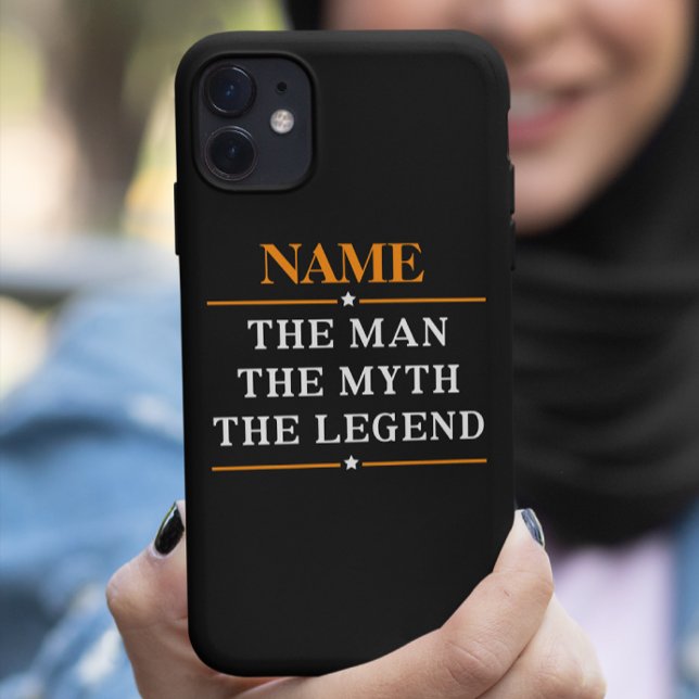 Personalized Name The Man The Myth The Legend Case-Mate iPhone Case (Creator Uploaded)