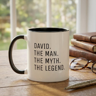 Personalized Name The Man The Myth The Legend Coff Mug