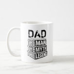 Personalized Name The Man The Myth The Legend Coffee Mug<br><div class="desc">Personalized your own name,  "the Man the Myth the Legend" typography design,  great custom gift for men,  dad,  grandpa,  husband,  boyfriend on father's day,  birthday,  anniversary,  and any special day.</div>