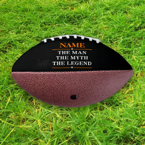 Personalized Name The Man The Myth The Legend Football