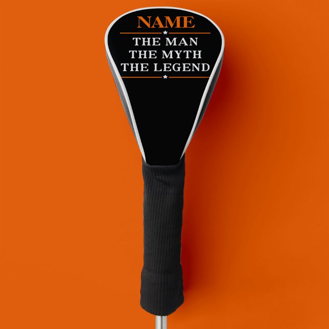 Personalized Name The Man The Myth The Legend Golf Head Cover (Creator Uploaded)