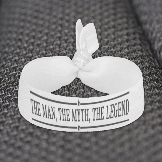 Personalized Name The Man The Myth The Legend Hair Tie (Creator Uploaded)