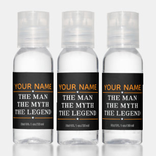 Personalized Name The Man The Myth The Legend Hand Sanitizer
