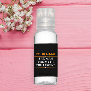 Personalized Name The Man The Myth The Legend Hand Sanitizer