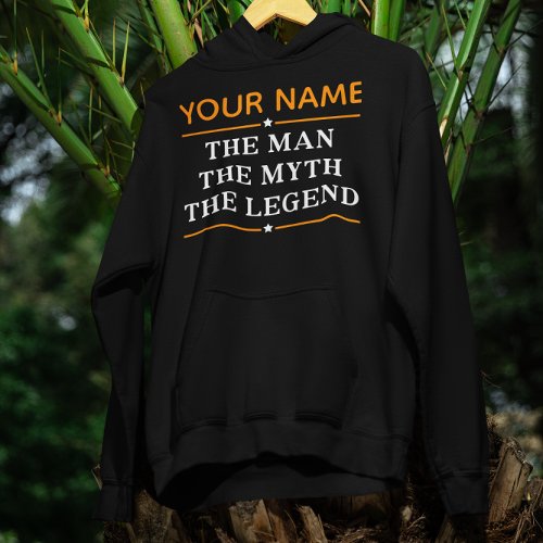 Personalized Name The Man The Myth The Legend Hoodie