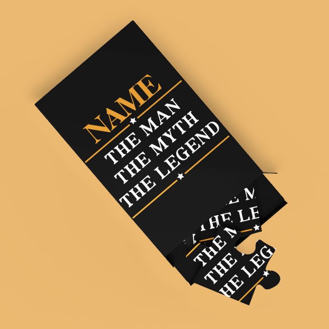 Personalized Name The Man The Myth The Legend Jigsaw Puzzle (Creator Uploaded)
