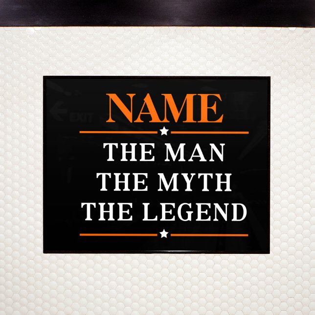 Personalized Name The Man The Myth The Legend Poster (Creator Uploaded)