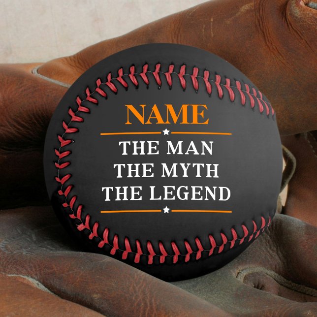 Personalized Name The Man The Myth The Legend Softball (Creator Uploaded)