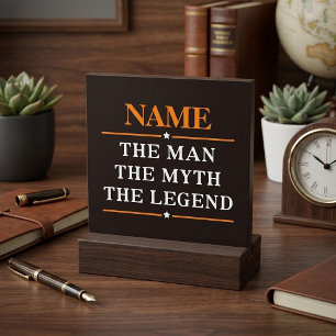 Personalized Name The Man The Myth The Legend Statuette