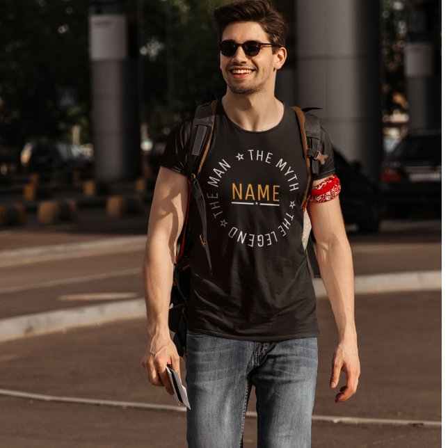 Personalized Name The Man The Myth The Legend T-Sh T-Shirt (Creator Uploaded)