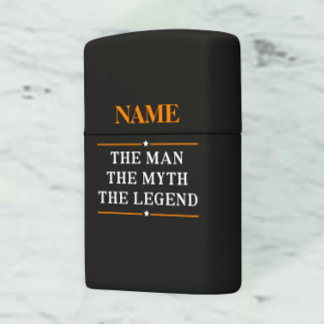 Personalized Name The Man The Myth The Legend T-Sh Zippo Lighter