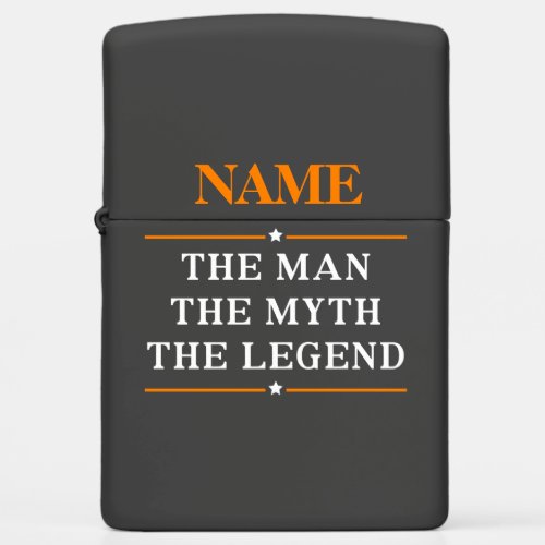 Personalized Name The Man The Myth The Legend T_Sh Zippo Lighter