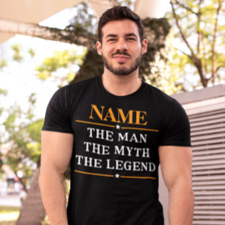 Personalized Name The Man The Myth The Legend T-Shirt