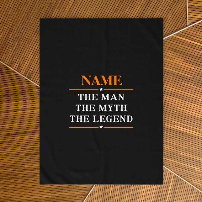 Personalized Name The Man The Myth The Legend Tablecloth (Creator Uploaded)