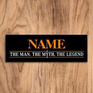 Personalized Name The Man The Myth The Legend Tag