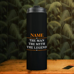Personalized Name The Man The Myth The Legend Thermal Tumbler