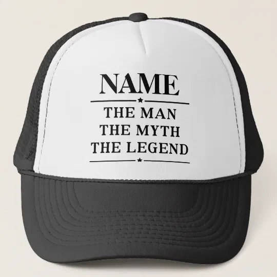 Michael-The Man the Legend-Drôle Rétro TRUCKER CAP Casquette Snapback the Myth Michael-The Man the Legend-Drôle Rétro TRUCKER CAP Casquette Snapback the Myth