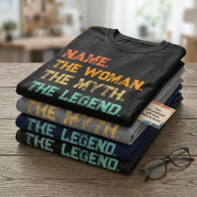 Personalized Name The Woman The Myth The Legend