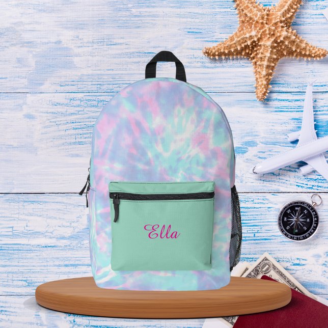 Personalized name Tie & Die Backpack (Creator Uploaded)