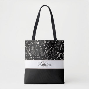Personalized Name Tote Bag