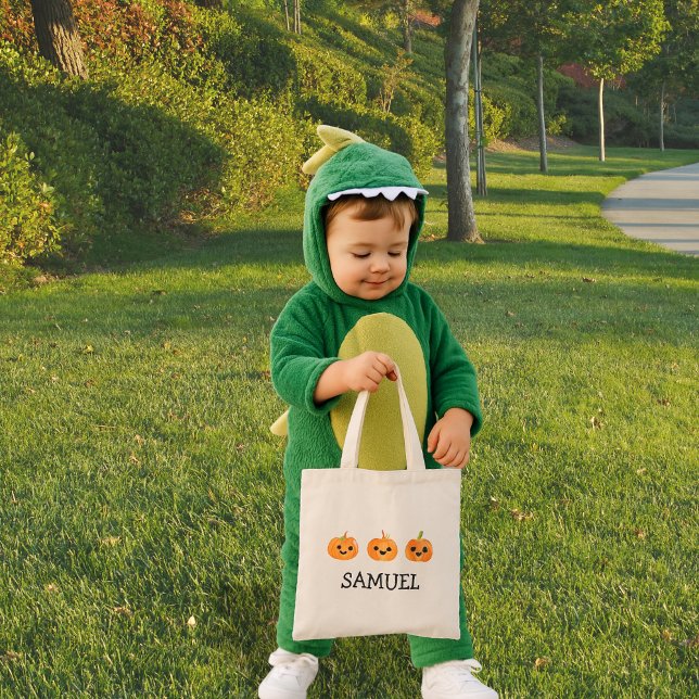 Personalized Name Trick or Treat Halloween Bag (Creator Uploaded)