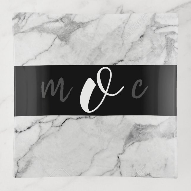 personalized name trinket tray (Front)