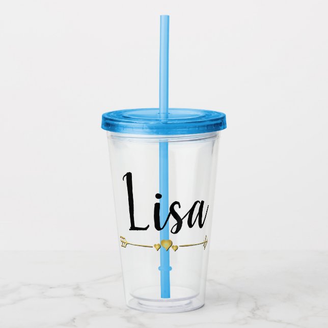 personalized name tumbler (Front)