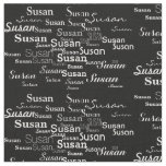 personalized name txt pattern generator fabric
