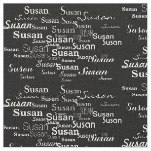 personalized name txt pattern generator fabric