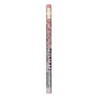 Pink glitter pencils with personalized name