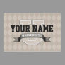 Personalized Name University Cool Funny College Placemat
