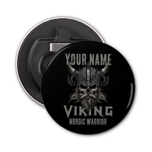 Personalized NAME Viking Warrior Heritage  Bottle Opener