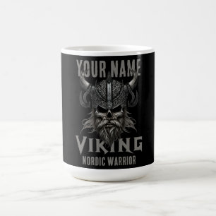 Personalized NAME Viking Warrior Heritage Coffee Mug