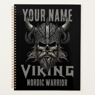 Personalized NAME Viking Warrior Heritage Planner