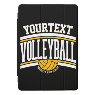 Personalized NAME Volleyball Player School Team  iPad Pro Cover
