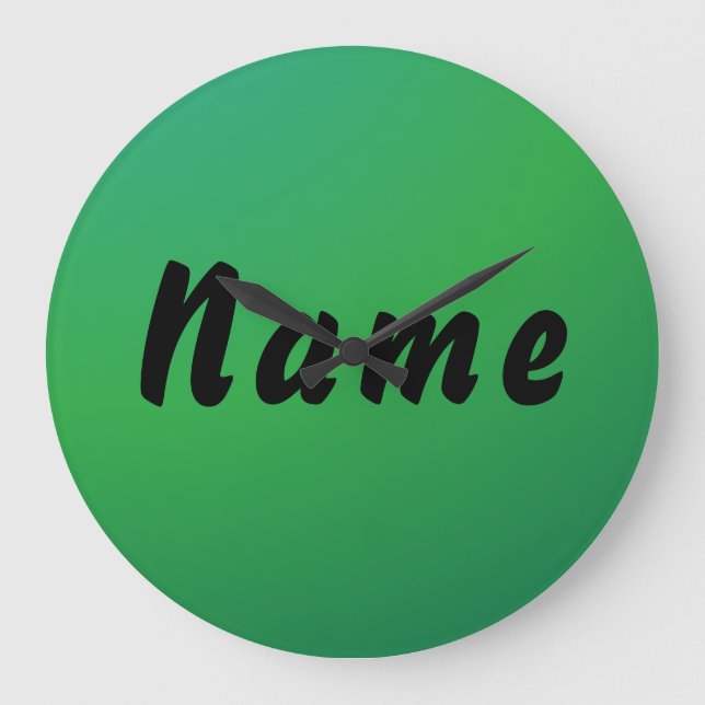 Personalized Name Wall clock (Front)