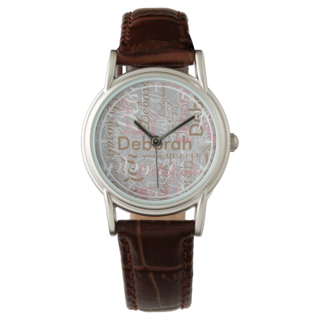 Personalized Name  Watch (Front)