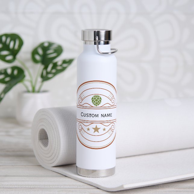 Personalized Name Water Bottle (Yoga)