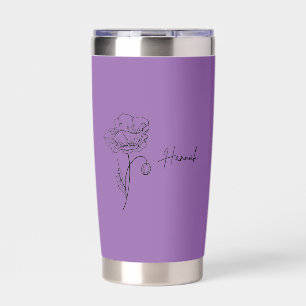 Personalized name Water Bottle  Insulated Tumbler