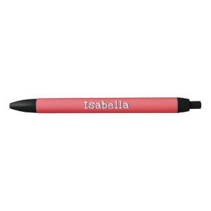 Personalized Name Watermelon Red Chic Trendy Cute Pen