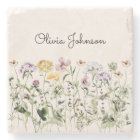Personalized Name Wildflower Garden