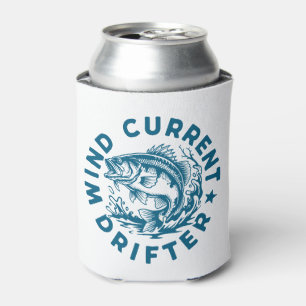 Personalized Name Wind Drift Bass Can Cooler